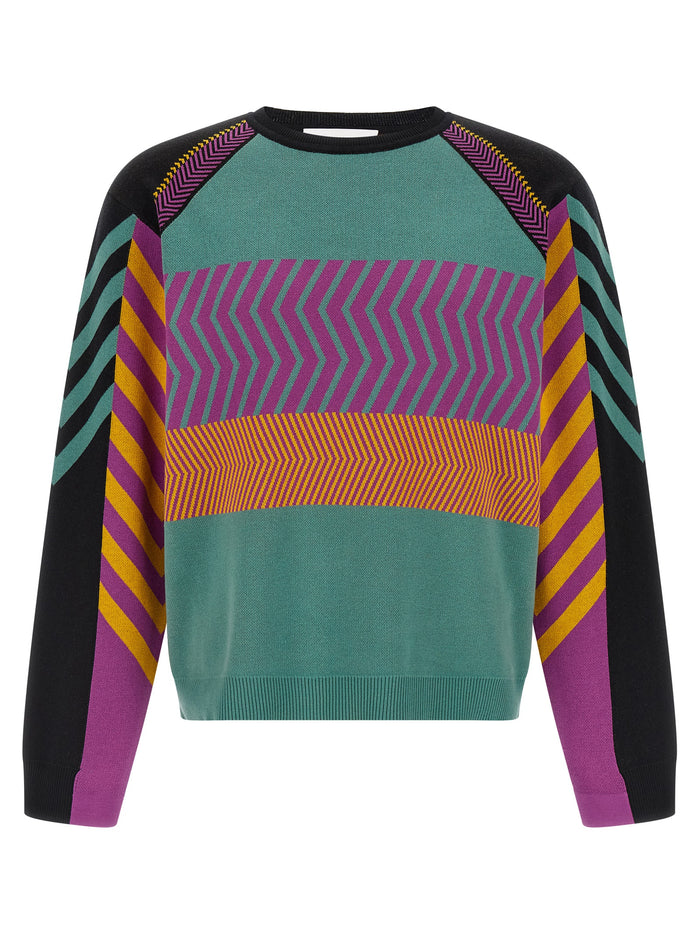 Kiko Kostadinov 'Gizi Panelled' Sweater