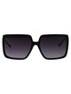 Karl Lagerfeld Black Acetate Sunglasses