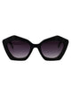 Karl Lagerfeld Black Acetate Sunglasses