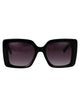 Karl Lagerfeld Black Acetate Sunglasses