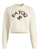 Patou Jersey With Logo And Monogram Jp