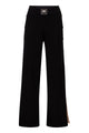 Elisabetta Franchi Knitted Trousers With Shiny Viscose Stripes