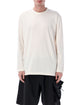 Y-3 Y-3 Long Sleeve White Jersey T-Shirt
