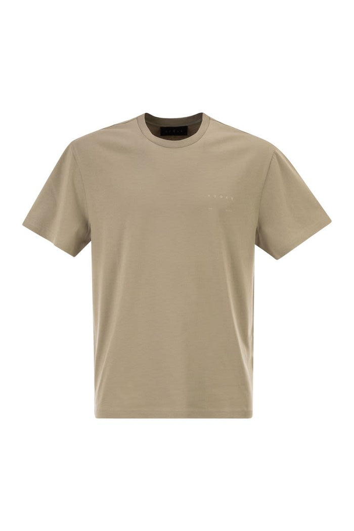 Hogan Cotton Crew Neck T-Shirt