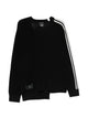 Y-3 Stripe Cotton Sweater