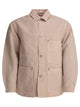 Kaptain Sunshine Beige Cotton Hemp Jacket