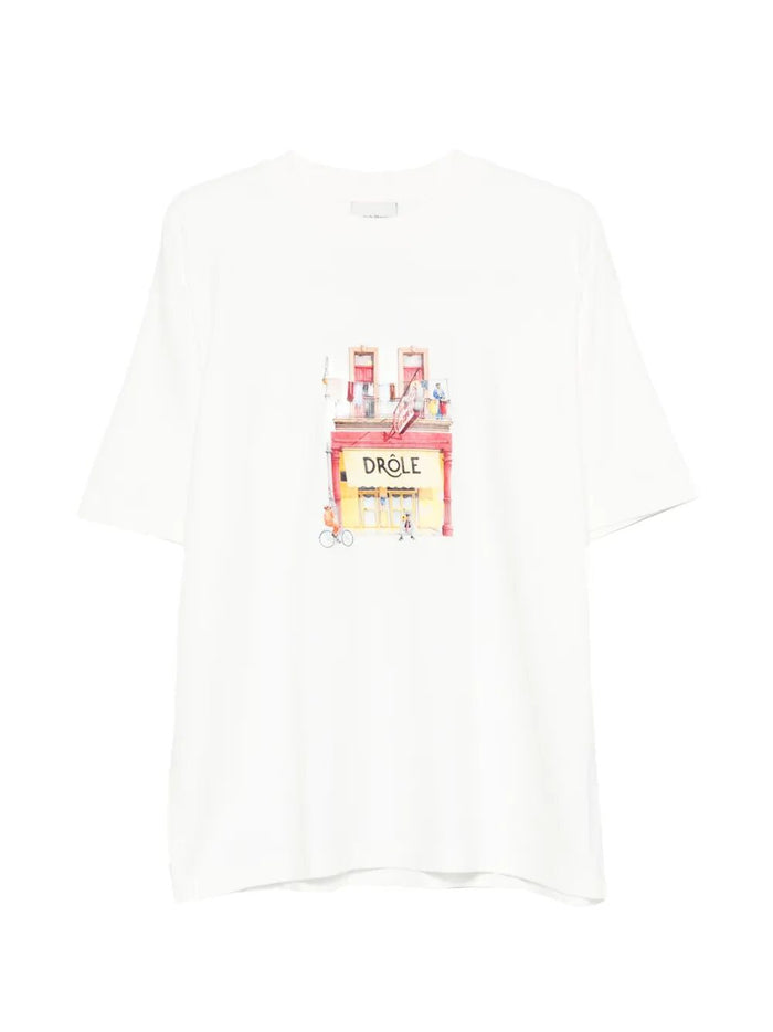 Drôle De Monsieur "Drôle Café" T-Shirt