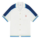 Casablanca White Blue Cotton T-Shirt