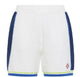Casablanca White Blue Cotton Shorts