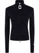 Jw Anderson Fitted Zip Up Cardigan