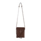 Celine Chocolate Brown Lamb Leather Sharp Pouch