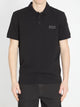 Moncler Cotton Pique Polo Shirt With Logo