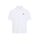 Moncler White Cotton Short Sleeves Polo