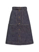 Moncler Belt Button Skirt