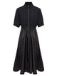 Moncler Satin Midi Dress