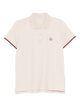 Moncler Logo Cotton Piqué Polo Shirt