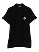 Moncler Logo Cotton Piquet Polo Shirt