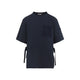 Moncler Blue Ss Cotton T-Shirt