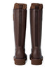 Moncler Kickstream High Brown Rain Boot