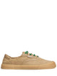 Moncler Baskets Vera Leisure En Daim Beige