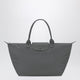 Longchamp Anthracite Grey Bag Le Pliage One L