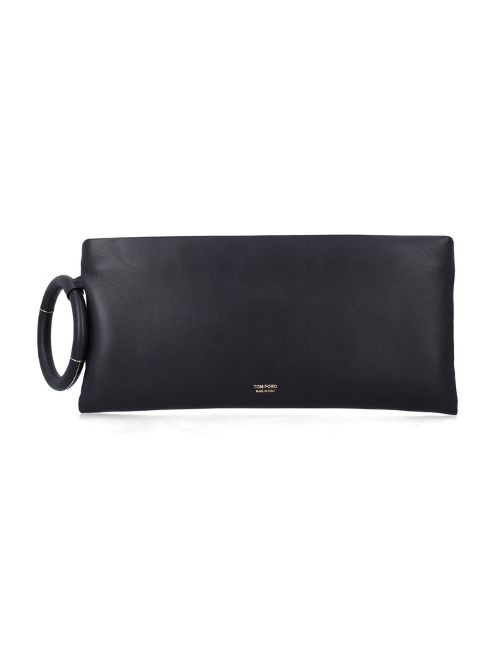 Tom Ford Clutch Aura In Leather