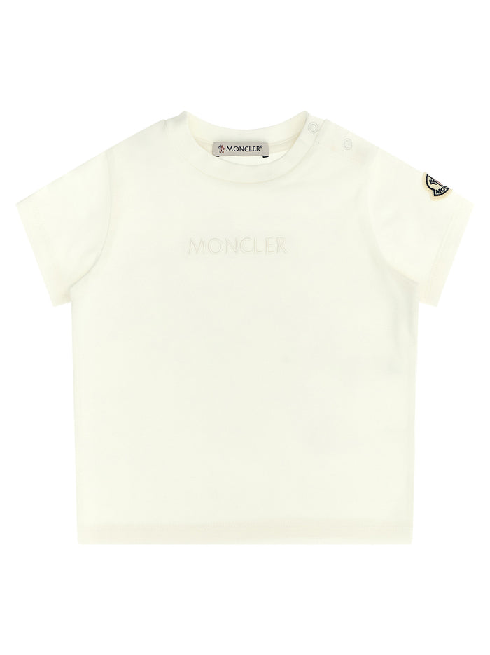 Moncler Enfant Logo Embroidery T-Shirt