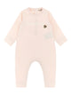 Moncler Kids Cotton Onesie With Logo