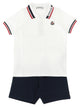 Moncler Enfant Polo Kit + Cotton Bermuda Shorts
