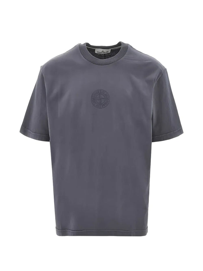 Stone Island Logo-Embroidered T-Shirt