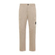 Stone Island Beige Cotton Pants