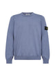 Stone Island Dark Blue Cotton Crew Neck