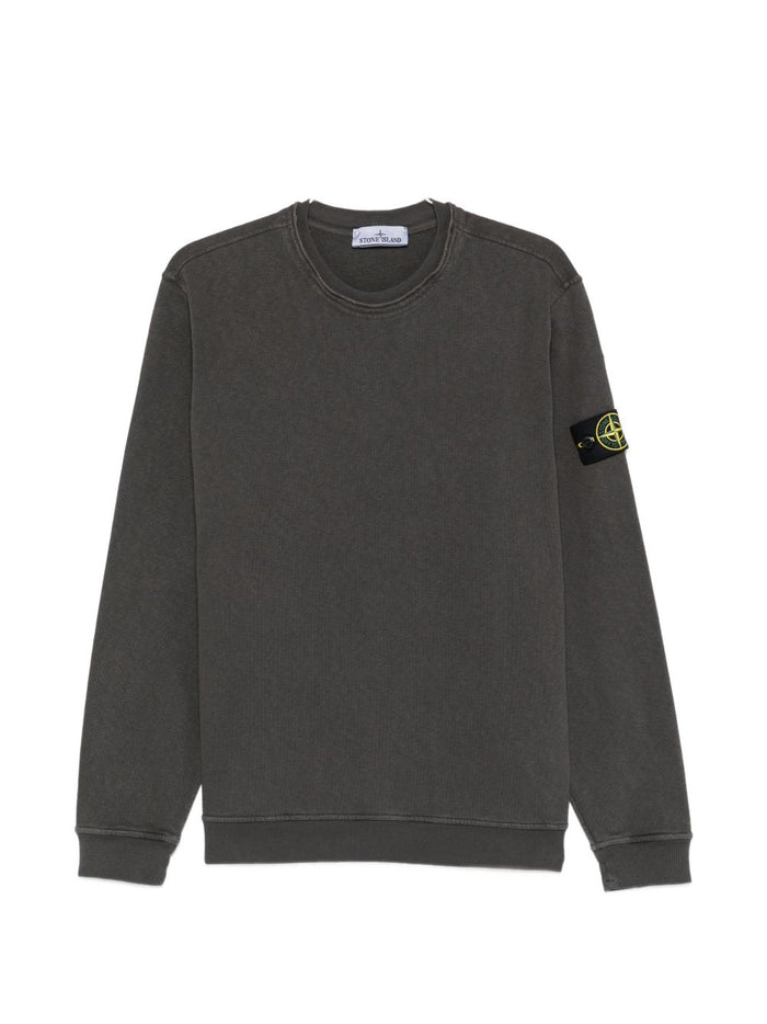 Stone Island Regular Fit Crew Neck Sweatshirt