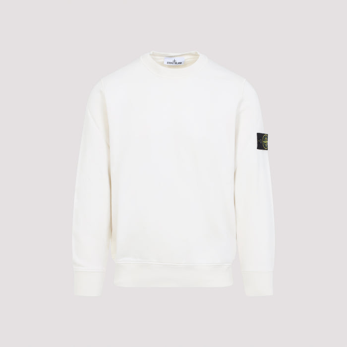 Stone Island Regular Fit Crew Neck Sweatshirt With Raglan Sleeves