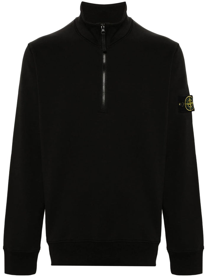 Stone Island Ls Cotton Polo Shirt