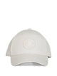 Stone Island Cap With Embroidered Compass Logo