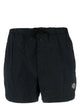 Stone Island Navy Blue Polyamide Shorts