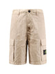Stone Island Nylon Panama Loose Fit Cargo Bermudas
