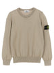 Stone Island Junior Logo Badge Sweater