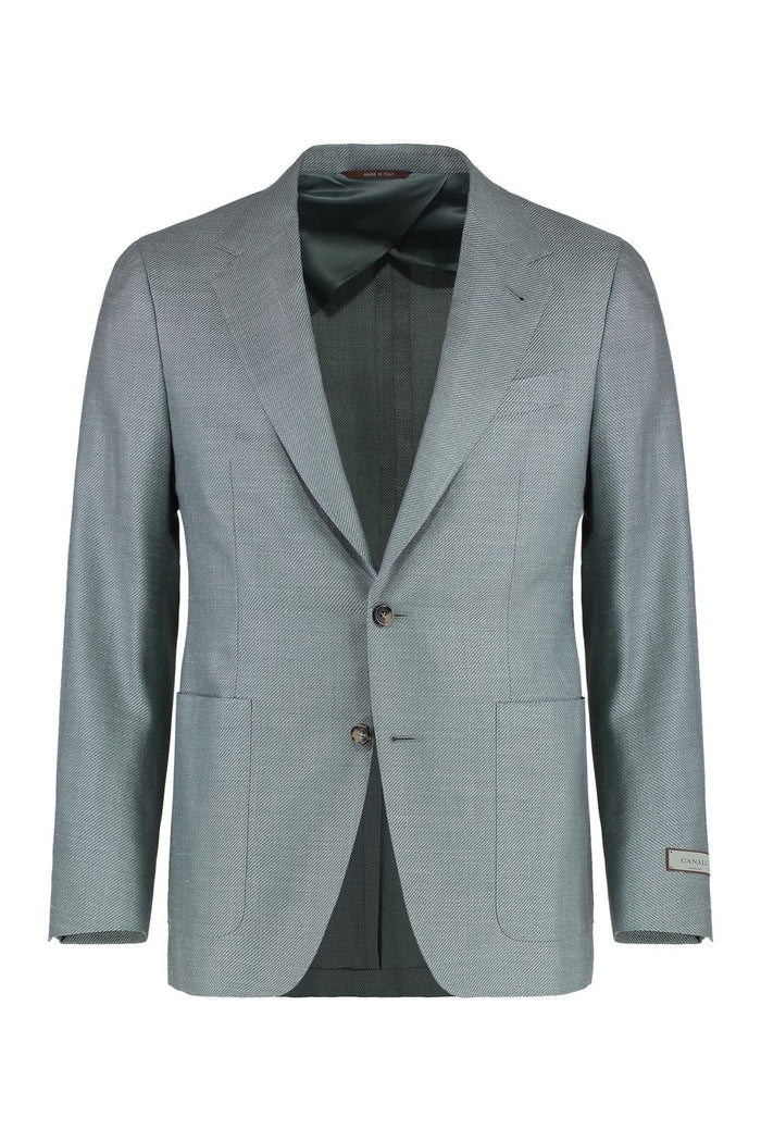 Canali Single-Breasted Two-Button Jacket
