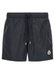 Moncler Logo Patch Swim Shorts