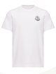 Moncler White Cotton Short Sleeve T-Shirt