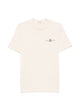Moncler Natural Cotton Elastane Short Sleeve T-Shirt