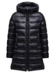 Moncler Suyenne Hooded Mid-Length Down Jacket