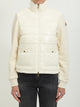 Moncler Natural Zip-Up Cardigan