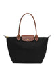 Longchamp Black Le Pliage Original M Bag