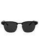 Lacoste Matte Black Acetate Sunglasses
