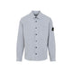 Stone Island Ash Grey Cotton Shirt