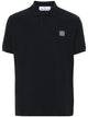 Stone Island Logo Cotton Polo Shirt