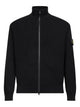 Stone Island Logo-Patch Ribbed-Knit Zip-Fastening Cardigan